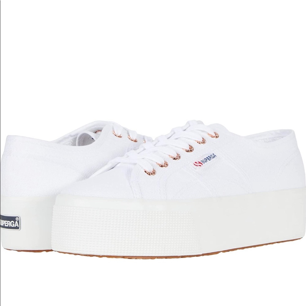 Superga 2790 COTW Rose gold/white EU 40 Women’s size 9